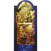 Ludistri Diy Book Nook - Explore The Universe (18x15.7x27.5 cm) With Motion And Music - (BLU0005)