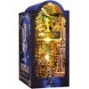 Ludistri Diy Book Nook - Explore The Universe (18x15.7x27.5 cm) With Motion And Music - (BLU0005)