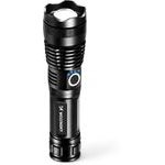 Wozinsky 15W 1500lm Cree IP65 Tactical Flashlight With Adjustable Beam - Black 5907769389108 - (WLT-15W)