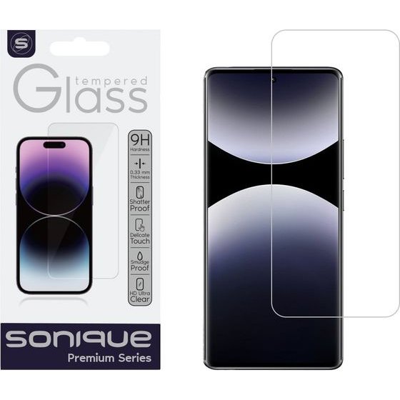 Sonique Hardy Glass Premium Series Hd 9H Xiaomi Redmi Note 14 4G (164.84mm)