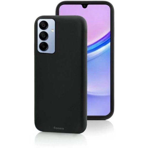 Fonex Tpu Case 0.6mm Samsung A34 5G Black Backcover - (BLK1633B)