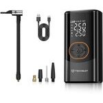 Techsuit - Car Compressor Airxpert Pro (AI2) - Wireless, With Flashlight, Led Display, 1500mAh - Black
