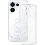 Techsuit - Clear Silicone - Oppo Reno16 Pro - Transparent
