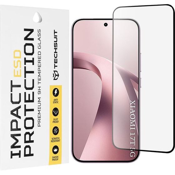 Techsuit - Esd Glass - Xiaomi 17T - Black