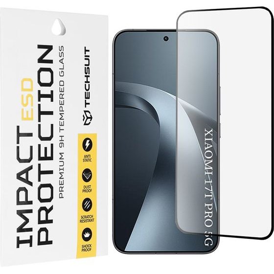Techsuit - Esd Glass - Xiaomi 17T Pro - Black