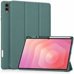 Techsuit - Flex Trifold (With Pencil Holder) - Samsung Galaxy Tab S11 Ultra / Tab S12 Ultra - Green