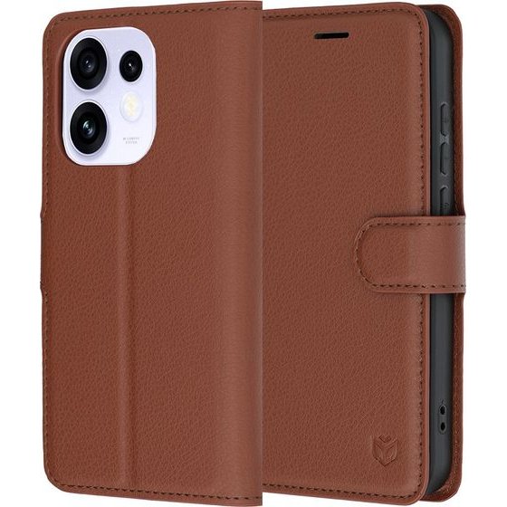 Techsuit - Leather Folio - Oppo Reno16 - Brown