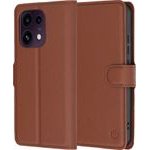 Techsuit - Leather Folio - Oppo Reno16 F / Reno16 Fs - Brown