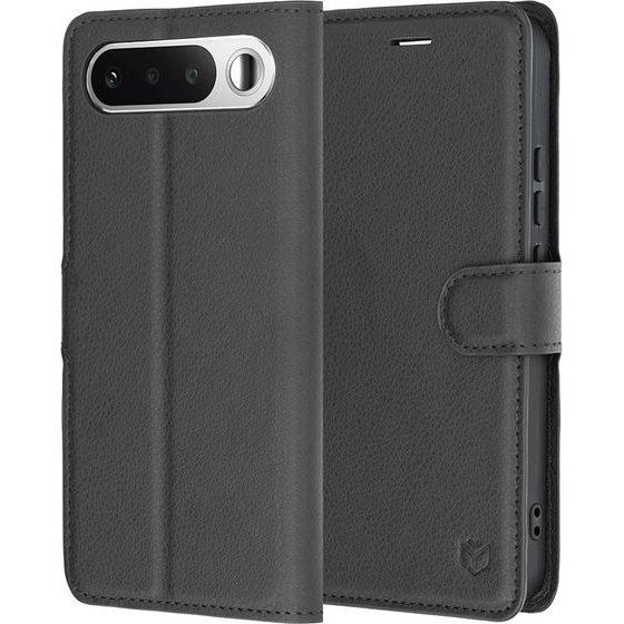 Techsuit - Leather Folio - Realme 16 5G - Black