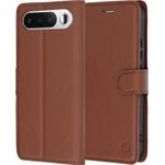 Techsuit - Leather Folio - Realme 16 5G - Brown