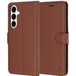 Techsuit - Leather Folio - Samsung Galaxy S26 Fe / S25 Fe - Brown