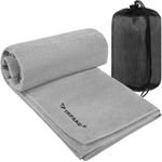 Trizand Quick-Drying Towel 120x60cm Gray - (19387-0)