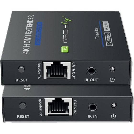 Techly Idata EXT-565 - �������� Hdmi 4K 70m Cat.6/6A/7