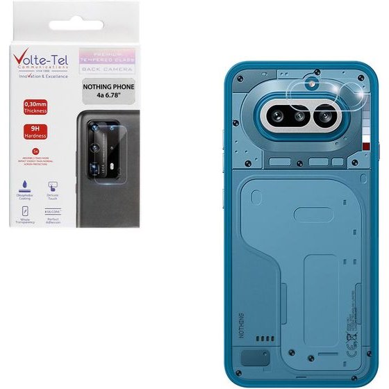 Volte-Tel Camera Tempered Glass Nothing Phone 4a 6.78in 9H 0.30mm