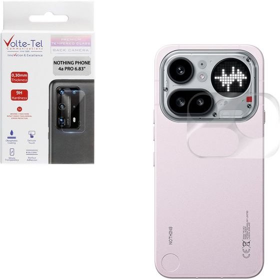 Volte-Tel Camera Tempered Glass Nothing Phone 4a Pro 6.83in 9H 0.30mm