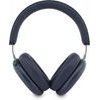 Guess Metallic Finish Gold Script Logo Enc Wireless Headphone Navy - (GUOBHP10HMBSB)