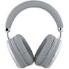 Guess Saffiano Pu Leather Triangle Logo Wireless Headphone Silver - (GUBHK1SATSS)
