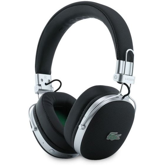LACOSTE Petit Pique Enc Wireless Earphones Black - (LCWHPH072PLAK)