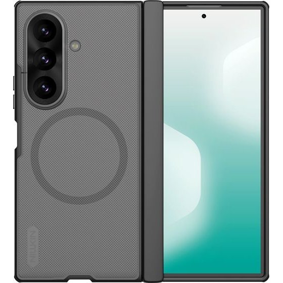 Nillkin Super Frosted Fold Magnetic Back Cover For Samsung Galaxy Z Fold 8 Ultra Transparent Black - (57983131040)