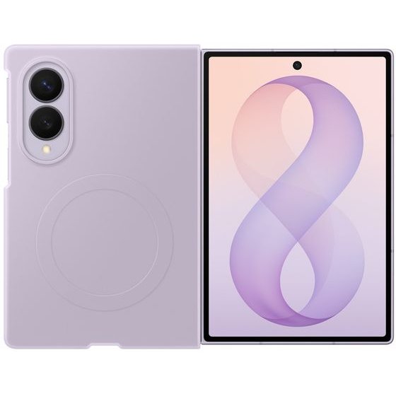 Samsung EF-EF971CVe Silicone Magnet Cover For Galaxy Z Fold 8 Violet - (EF-EF971CVEGWW)