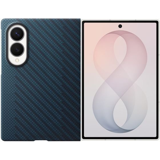 Samsung EF-KF971SNe Carbon Magnet Case For Galaxy Z Fold 8 Navy - (EF-KF971SNEGWW)