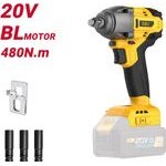 DELI ��������� �������������� ��������� Brushless, 20V, 480N.m, 1/2'' - (DC235Z)
