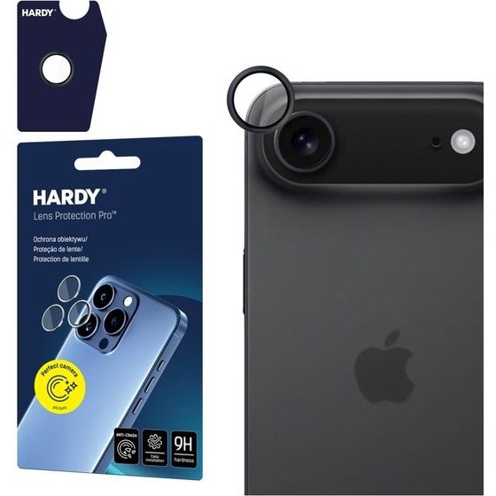 3MK Hardy Lens Protection Pro For Apple Iphone Air Black - (5903108664448)