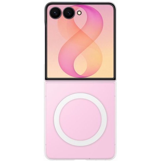 Samsung Case Clear Magnet For Galaxy Z Flip8 Transparent - (EF-CF776CTEGWW)