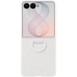 Samsung Case Silicone Ring Magnet For Galaxy Z Flip8 White - (EF-EF776CWEGWW)