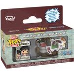 Funko Bitty Pop! Rides: One Piece - Monkey D. Luffy And Thousand Sunny Vinyl Figures