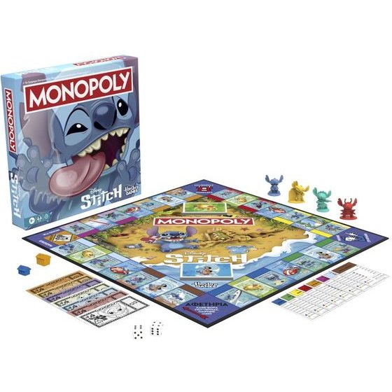 Hasbro Monopoly: Monopoly Disney Stitch Edition (G0388)