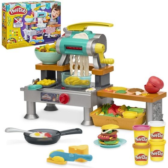Hasbro Play-Doh: Kitchen Playset - Real Cooking Sounds! (G2309)