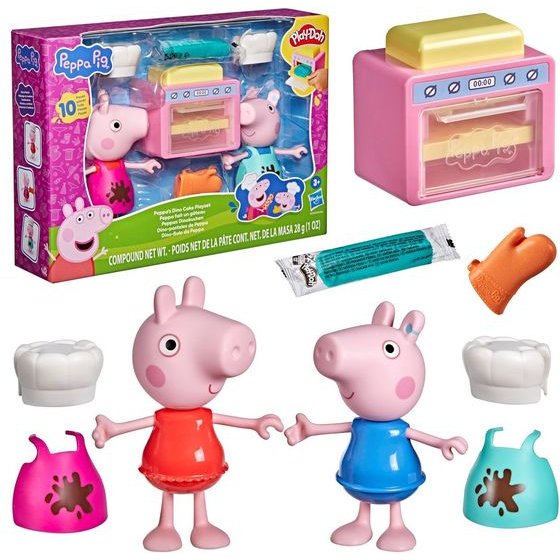 Hasbro Play-Doh: Peppa Pig - Pepas Dino Cake Playset (G3355)