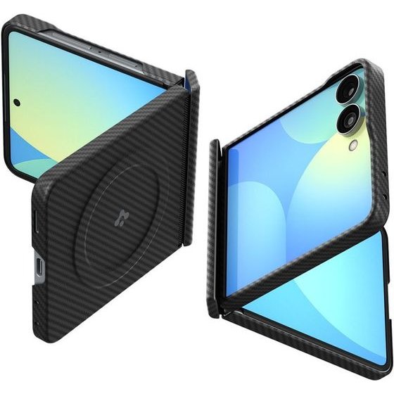 Spigen Airskin Aramid Magsafe Galaxy Z Flip 8 Black - (ACS11513)