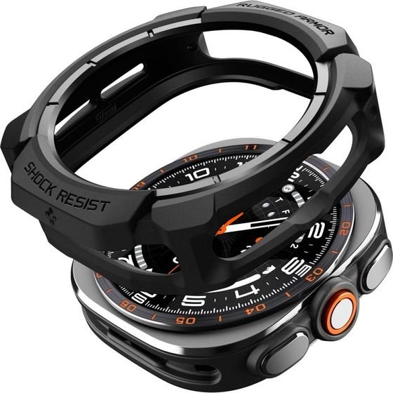 Spigen Rugged Armor Samsung Galaxy Watch Ultra 2 2026 (47 MM) Matte Black - (ACS11611)