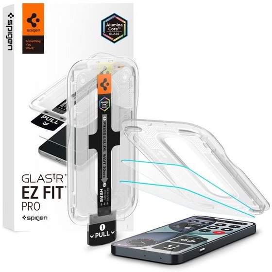 Spigen Szklo Hartowane GLAS.Tr Ez Fit Pro Ac Hd 2-Pack Nothing Phone 4A Clear - (AGL11682)