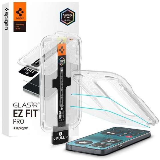 Spigen Szklo Hartowane GLAS.Tr Ez Fit Pro Ac Hd 2-Pack Nothing Phone 4A Pro Clear - (AGL11681)