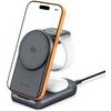Tech-Protect A53 3IN1 Magnetic Magsafe Wireless Charger 25W QI2.2 Dark GREY