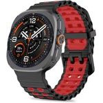 Tech-Protect Iconband Pro Samsung Galaxy Watch Ultra 1 / 2 2024-2026 (47 MM) BLACK/RED