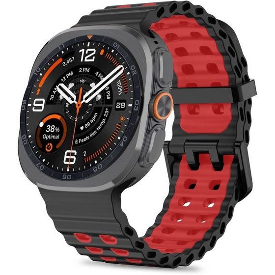 Tech-Protect Iconband Pro Samsung Galaxy Watch Ultra 1 / 2 2024-2026 (47 MM) BLACK/RED