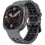 Tech-Protect Iconband Pro Samsung Galaxy Watch Ultra 1 / 2 2024-2026 (47 MM) GREY/BLACK