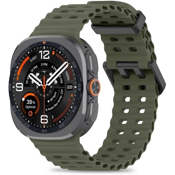 Tech-Protect Iconband Pro Samsung Galaxy Watch Ultra 1 / 2 2024-2026 (47 MM) Military GREEN