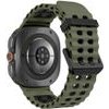 Tech-Protect Iconband Pro Samsung Galaxy Watch Ultra 1 / 2 2024-2026 (47 MM) Military GREEN/BLACK