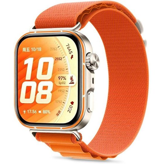 Tech-Protect Nylon Pro Huawei Watch Fit 3 / 4 / 4 Pro / 5 / 5 Pro ORANGE