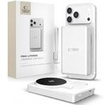 Tech-Protect PB40 Lifemag Magsafe Power Bank 10000MAh 25W QI2.2 WHITE/SILVER