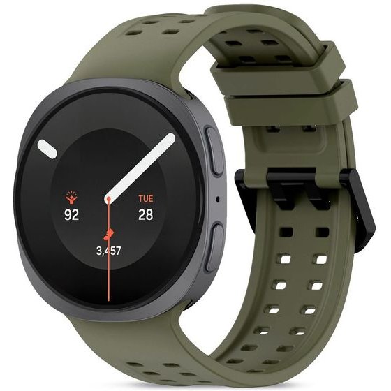 Tech-Protect Silicone Air Samsung Galaxy Watch 8 / 9 / Classic (40 / 44 / 46 MM) Olive GREEN