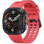 Tech-Protect Silicone Air Samsung Galaxy Watch Ultra 1 / 2 2024-2026 (47 MM) Crimson RED