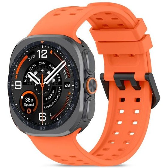 Tech-Protect Silicone Air Samsung Galaxy Watch Ultra 1 / 2 2024-2026 (47 MM) Tangarine ORANGE