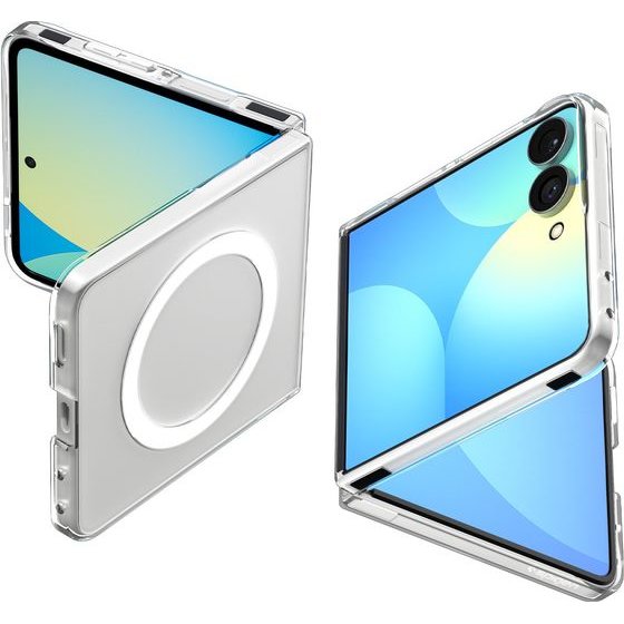 Spigen Air Skin MagSafe, Clear White - Samsung Galaxy Z Flip8 - (ACS11521)