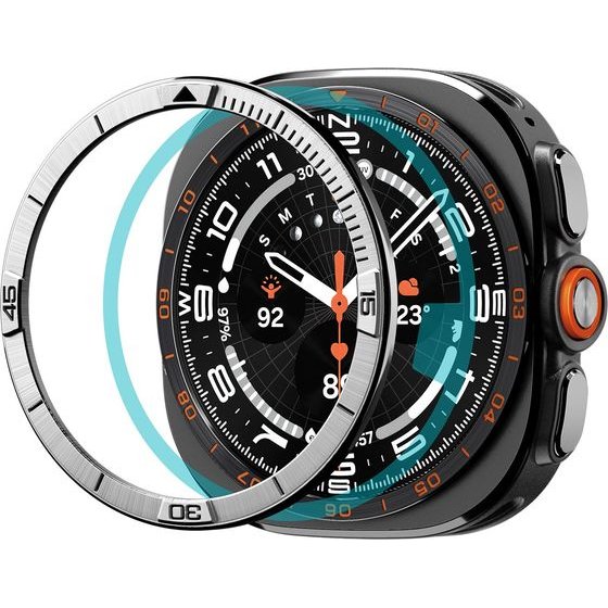 Spigen Bezel Tune (Pilot), Silver - Samsung Galaxy Watch Ultra 2 47mm - (ACS11616)